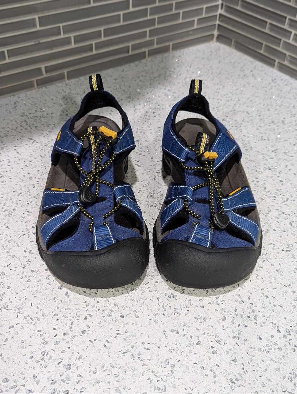 Keen Venice H2 Navy Blue Hiking Sandal Fisherman Outdoor Gorp Ladies Size 6.5 37 - Picture 4 of 9